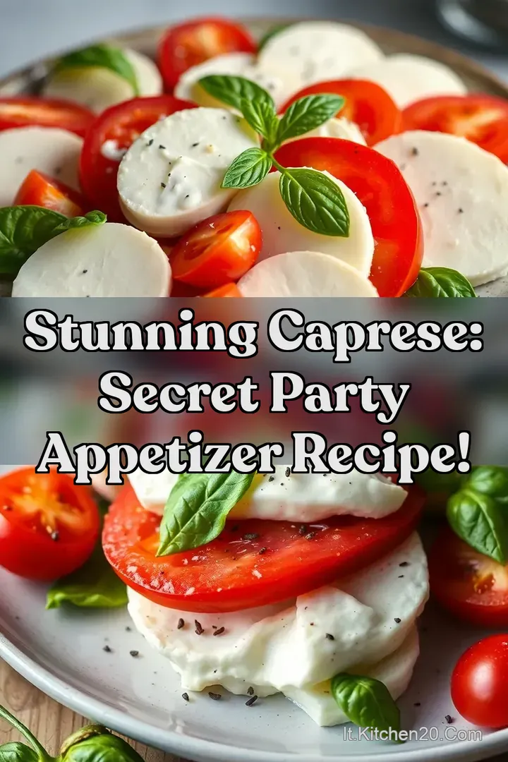 Stunning Caprese: Secret Party Appetizer Recipe!