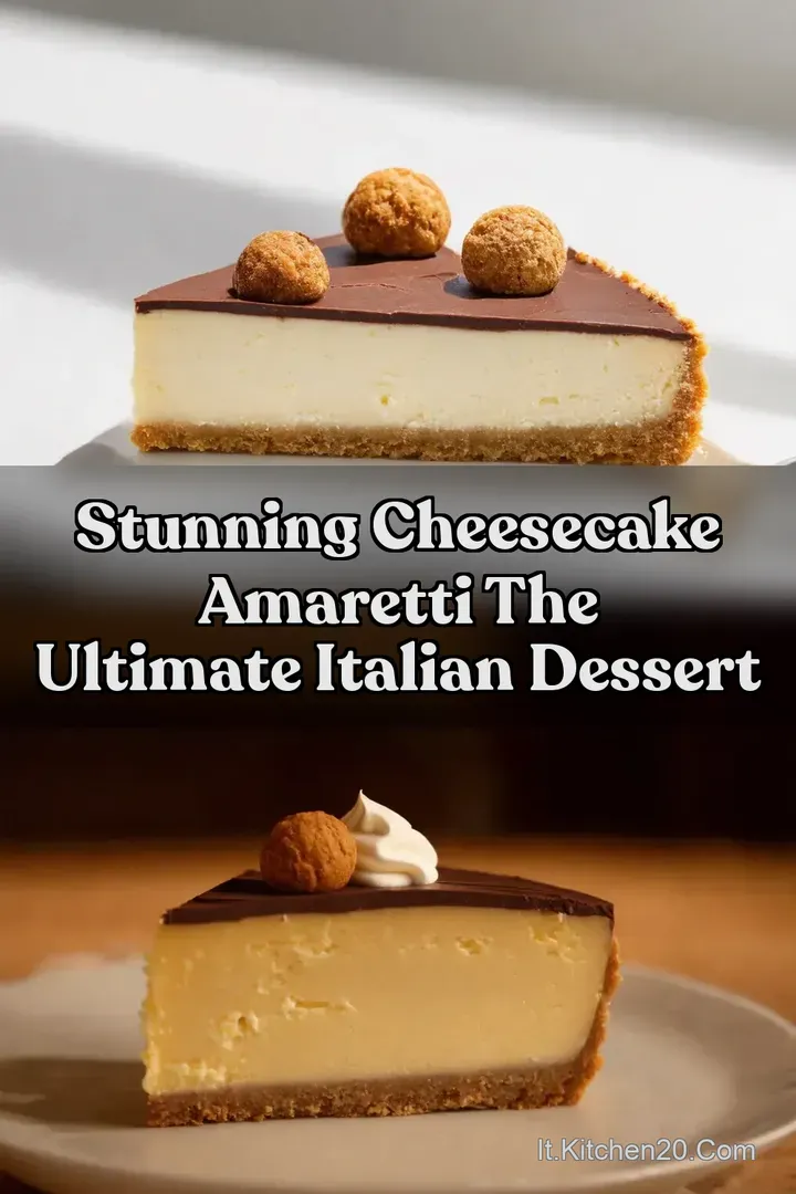 Stunning Cheesecake Amaretti The ULTIMATE Italian Dessert