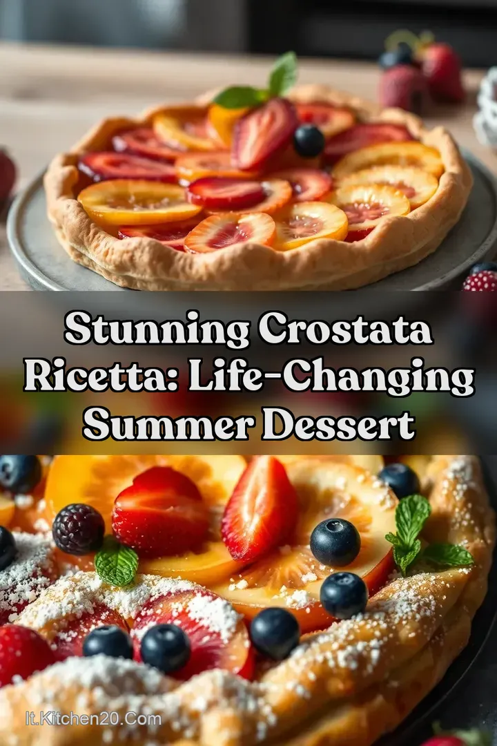 Stunning Crostata Ricetta: Life-Changing Summer Dessert