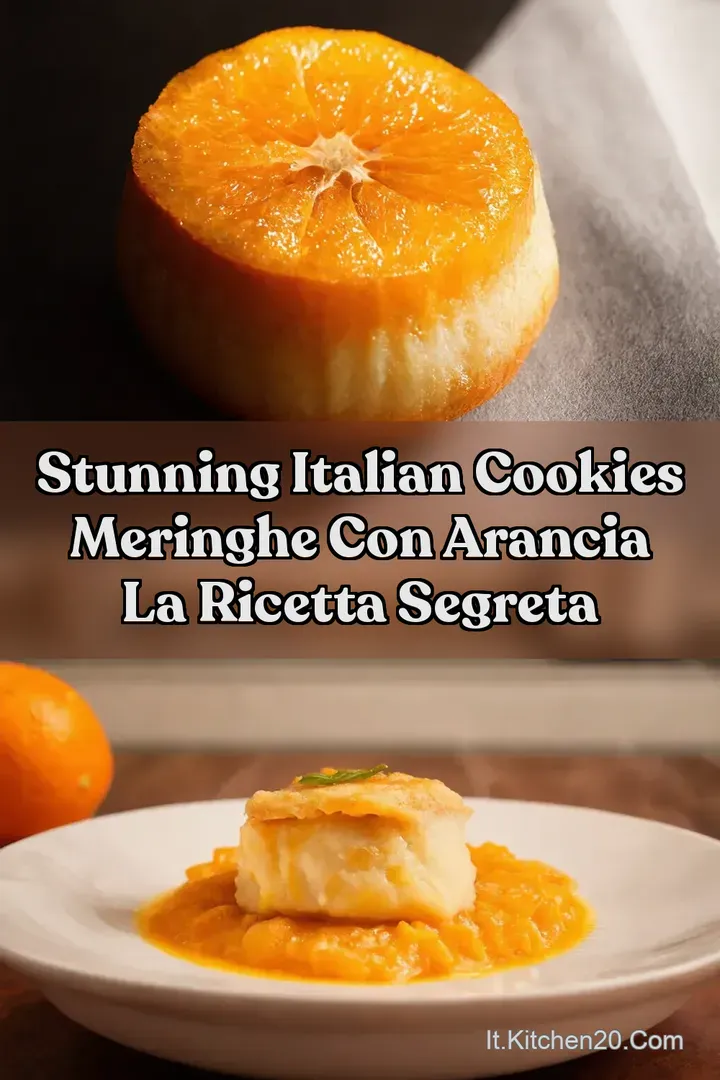 Stunning Italian Cookies Meringhe con arancia La Ricetta segreta