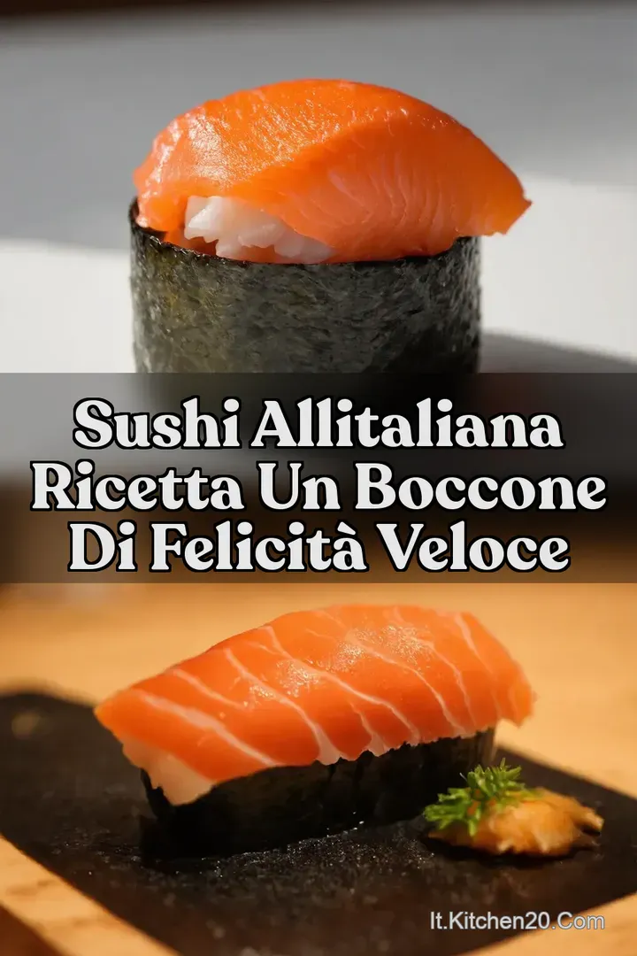 Sushi allItaliana Ricetta Un Boccone di Felicit&agrave; Veloce