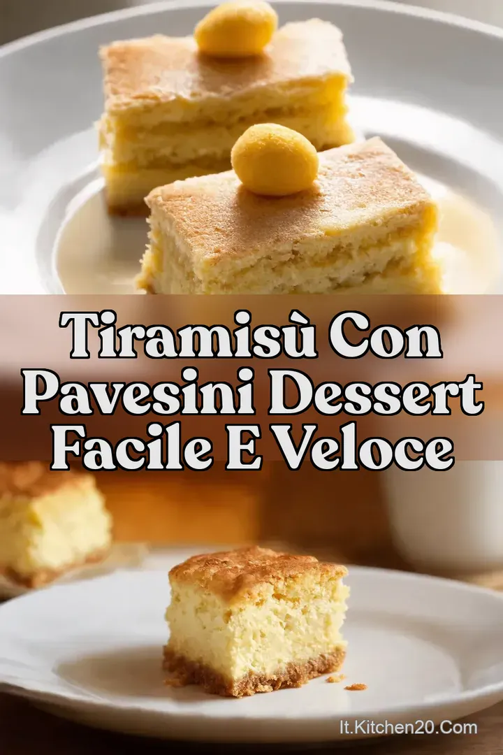 Tiramis&ugrave; con Pavesini Dessert Facile e Veloce