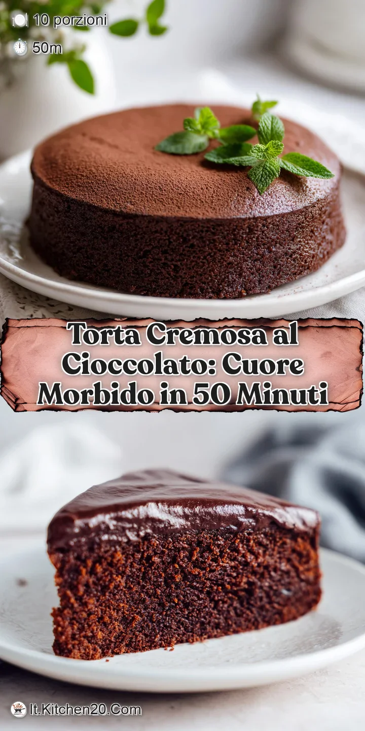 Close-up of a moist chocolate torta reveals its fudgy, molten center. Dark, rich colors and tempting texture.