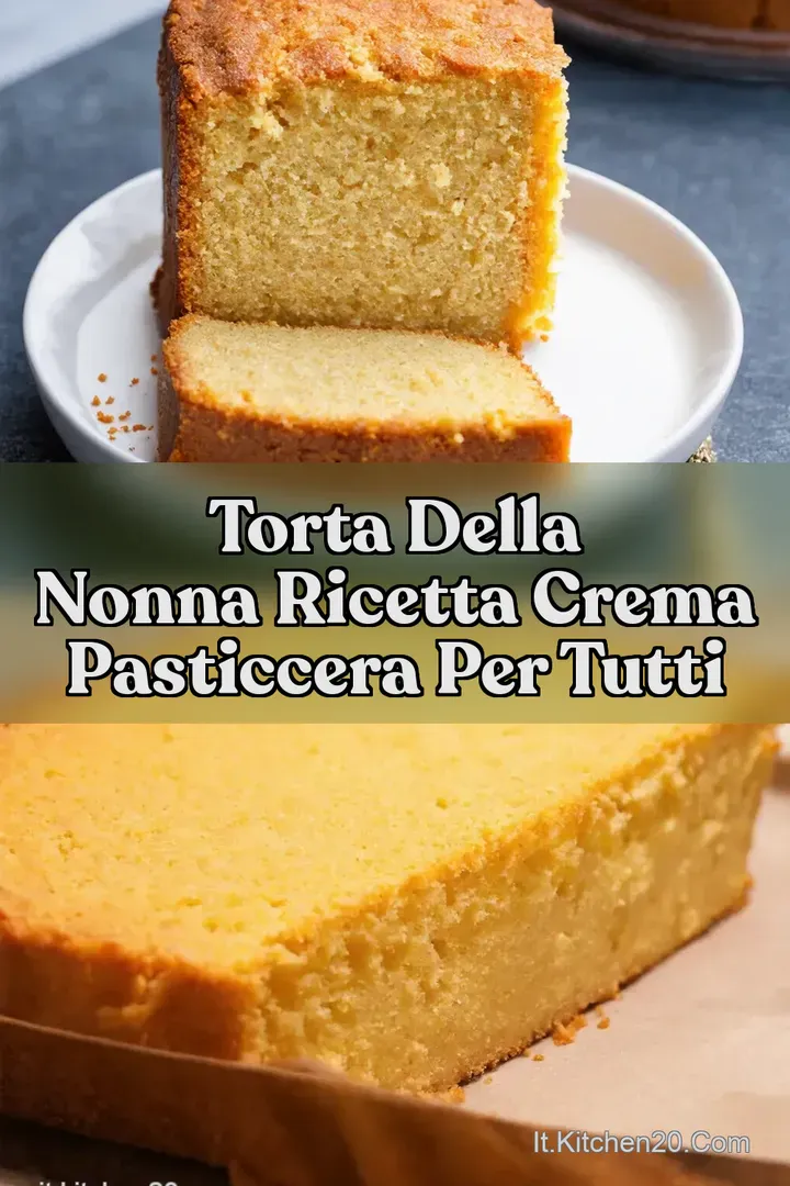 Torta della Nonna Ricetta Crema Pasticcera per Tutti