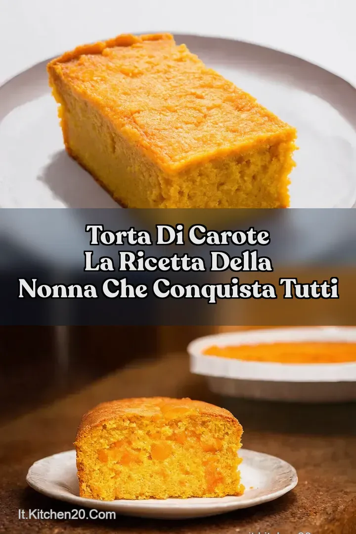 Torta di Carote La Ricetta della Nonna che Conquista Tutti