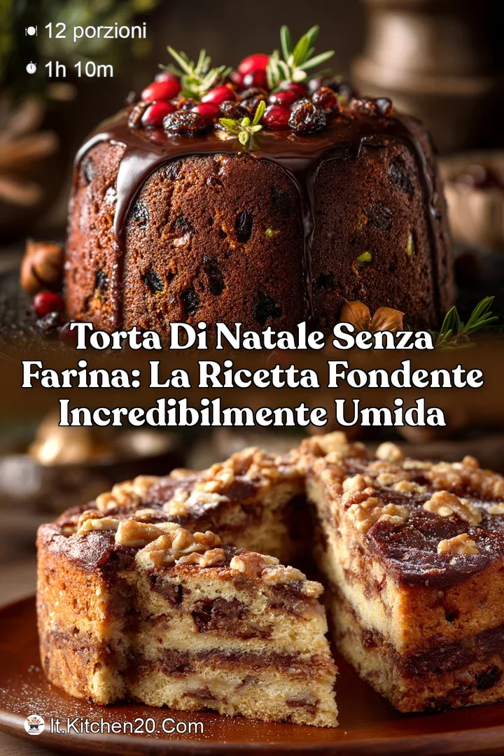 Torta di Natale senza Farina: La Ricetta Fondente Incredibilmente Umida