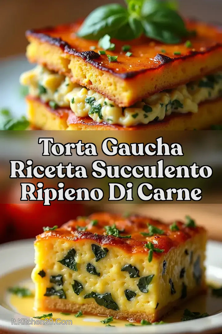Torta Gaucha Ricetta Succulento Ripieno di Carne