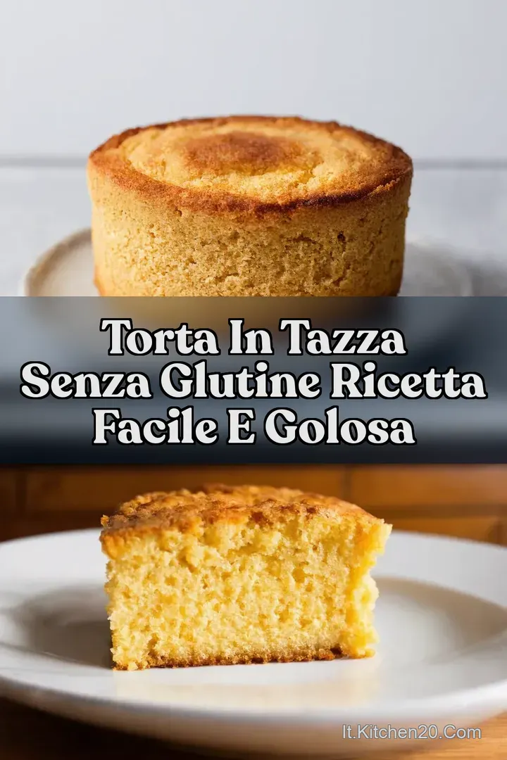 Torta in Tazza Senza Glutine Ricetta Facile e Golosa
