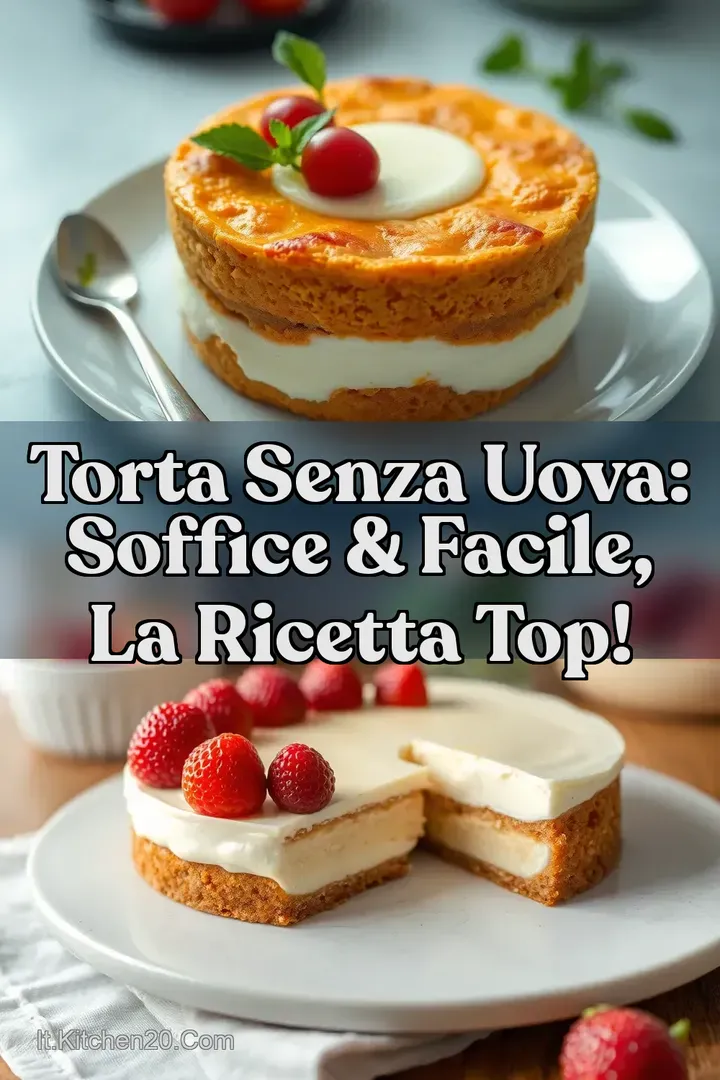 Torta Senza Uova: Soffice & Facile la Ricetta Top!