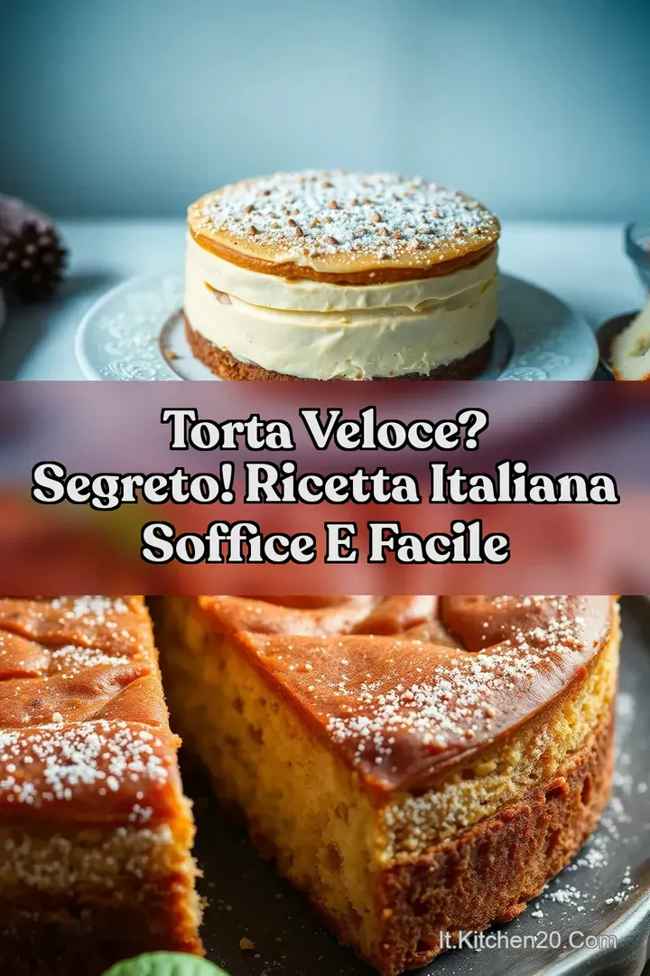 Torta Veloce? Segreto! Ricetta Italiana Soffice e Facile