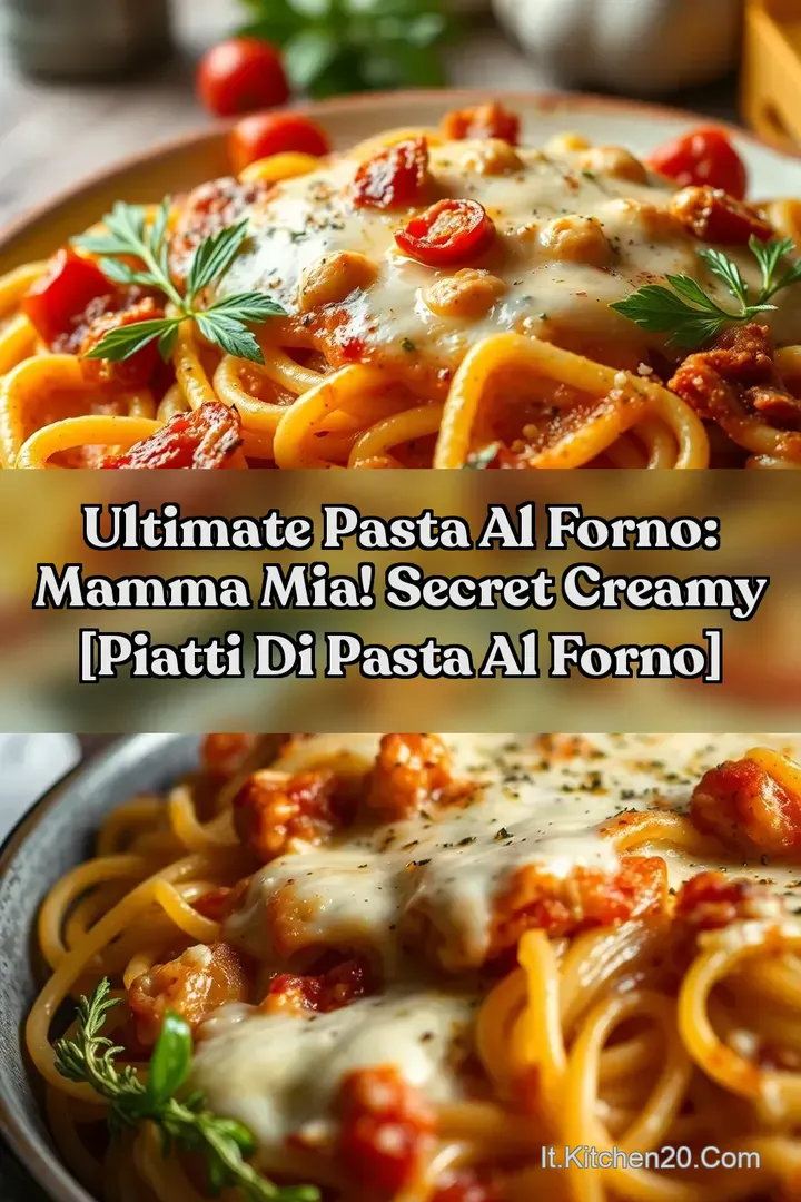Ultimate Pasta al Forno: Mamma Mia! Secret Creamy [Piatti Di Pasta Al Forno]