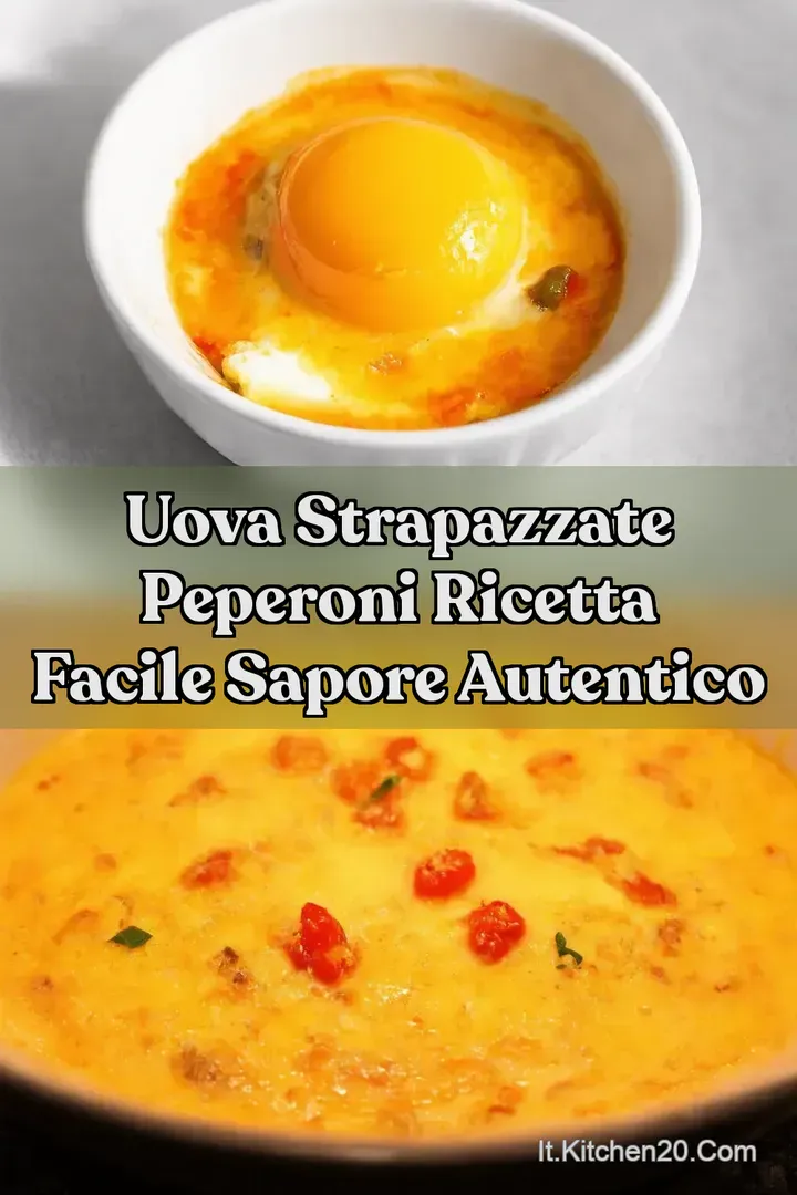 Uova Strapazzate Peperoni Ricetta Facile Sapore Autentico