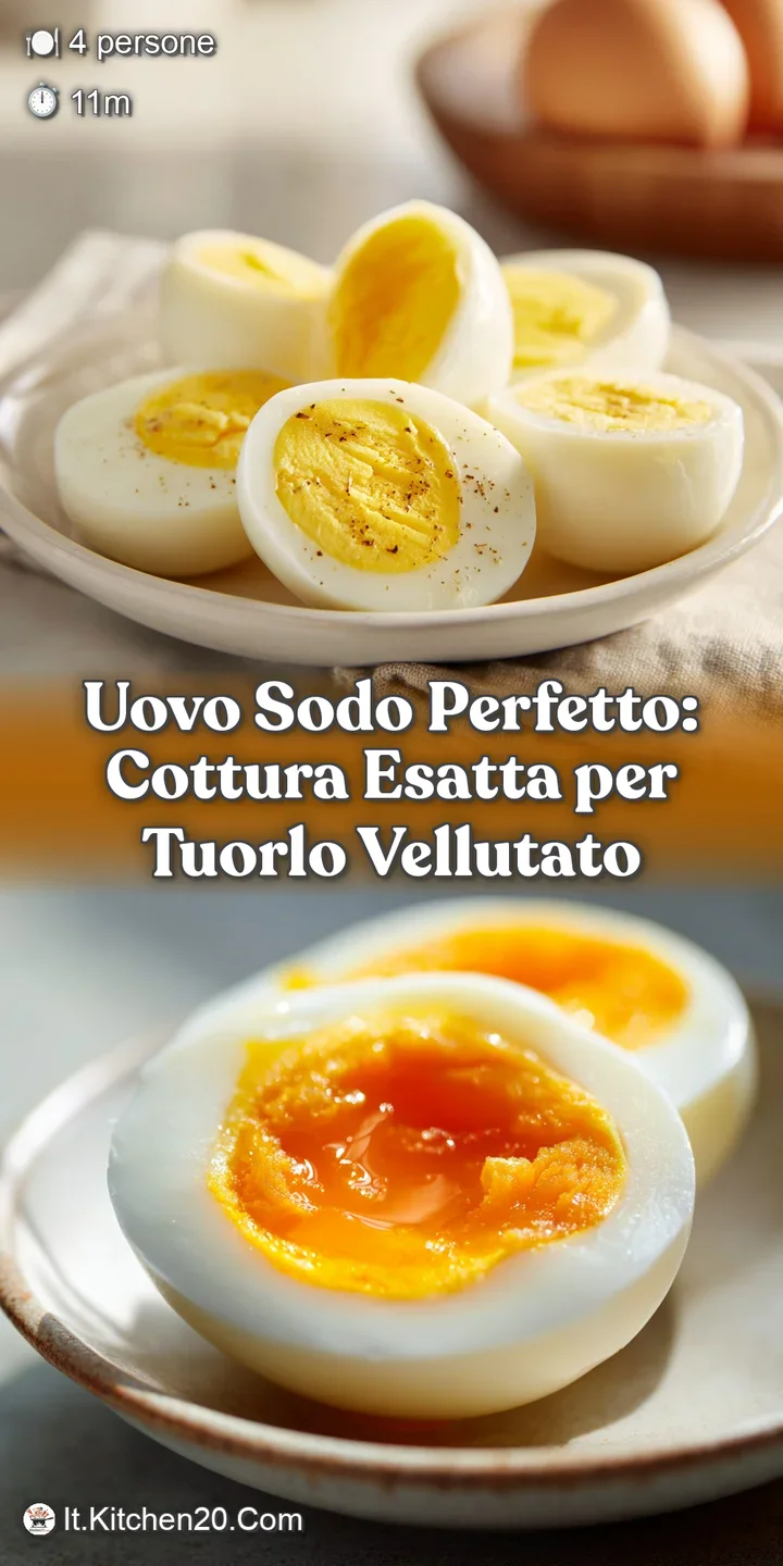 Close-up of a glistening, soft-boiled egg half, yolk oozing slightly, seasoned with herbs and pepper, inviting and creamy-...