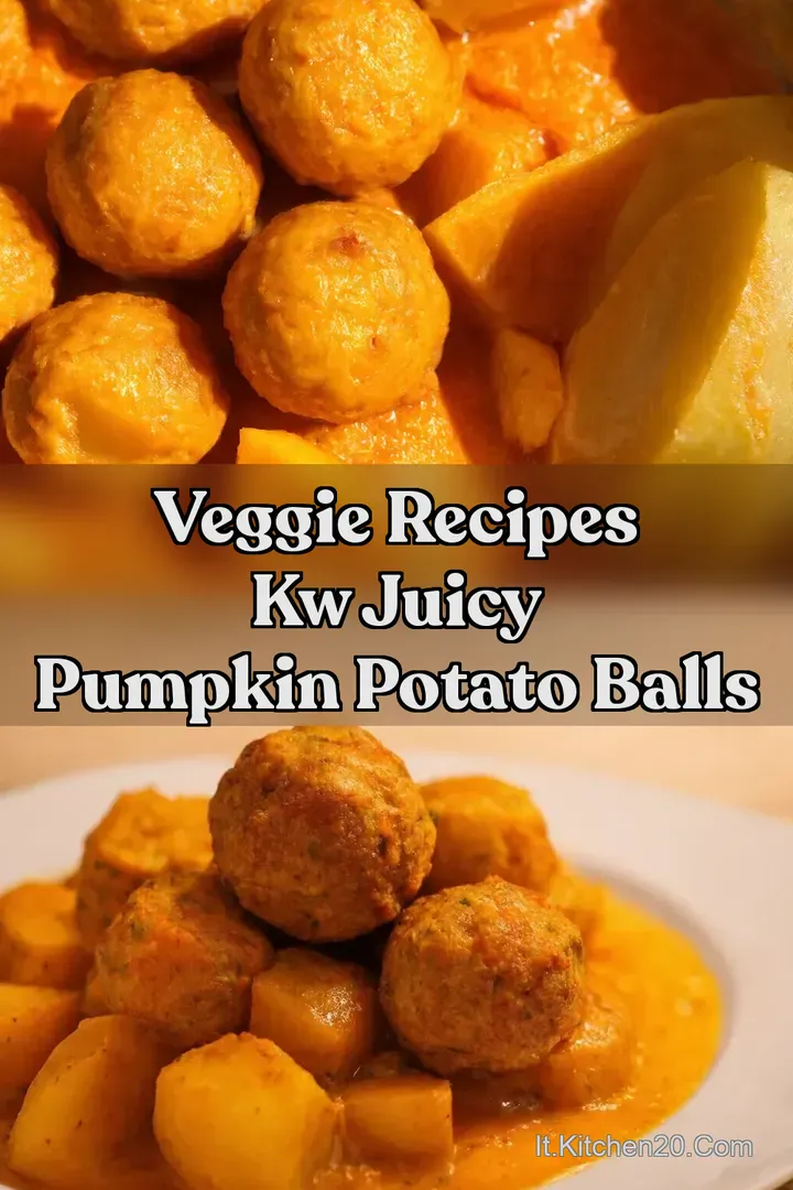 Veggie Recipes kw Juicy Pumpkin Potato Balls