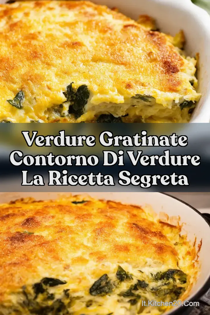 Verdure Gratinate Contorno di verdure La Ricetta Segreta