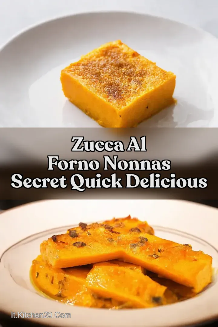 Zucca al Forno Nonnas Secret Quick Delicious