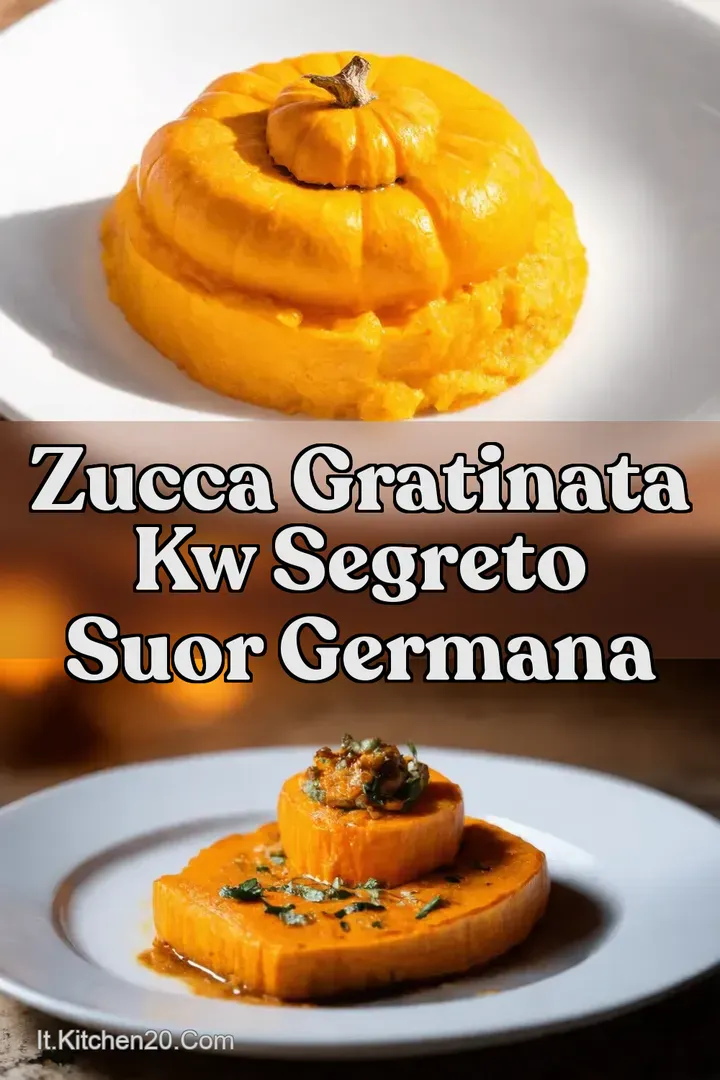 Zucca Gratinata kw segreto Suor Germana