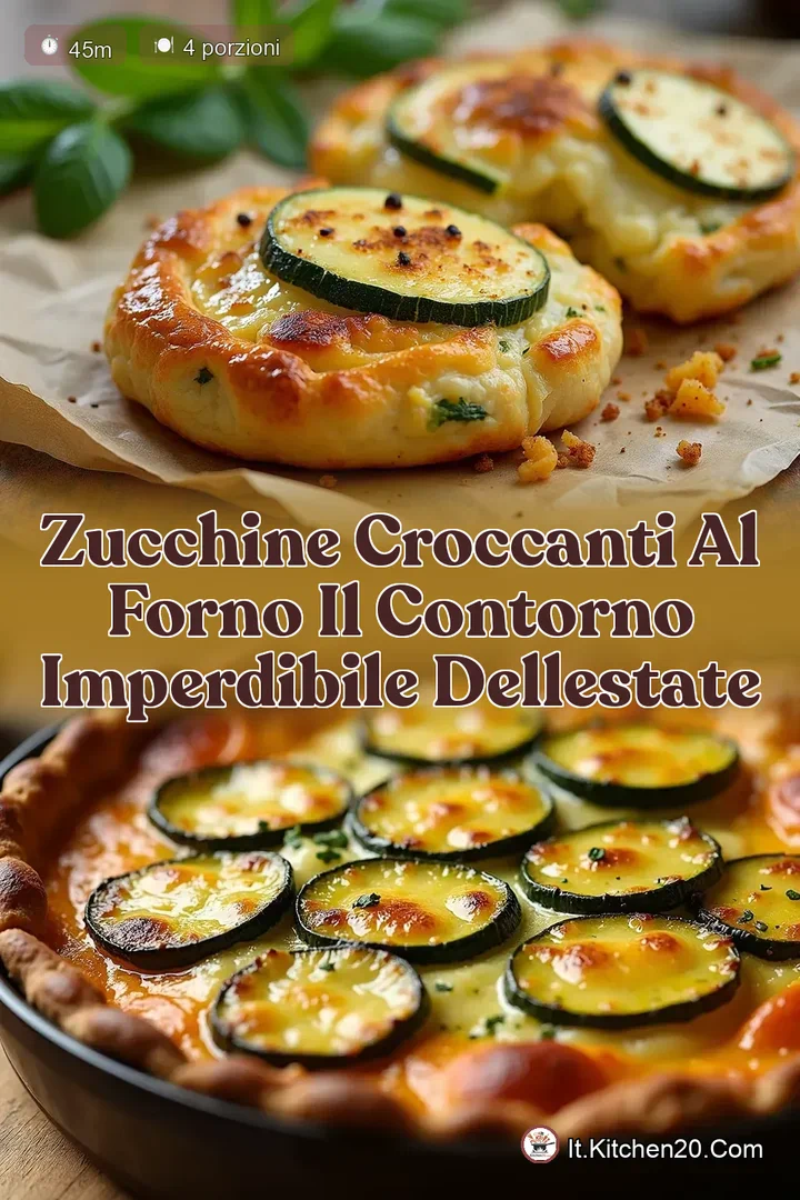 Zucchine Croccanti al Forno Il Contorno Imperdibile dellEstate