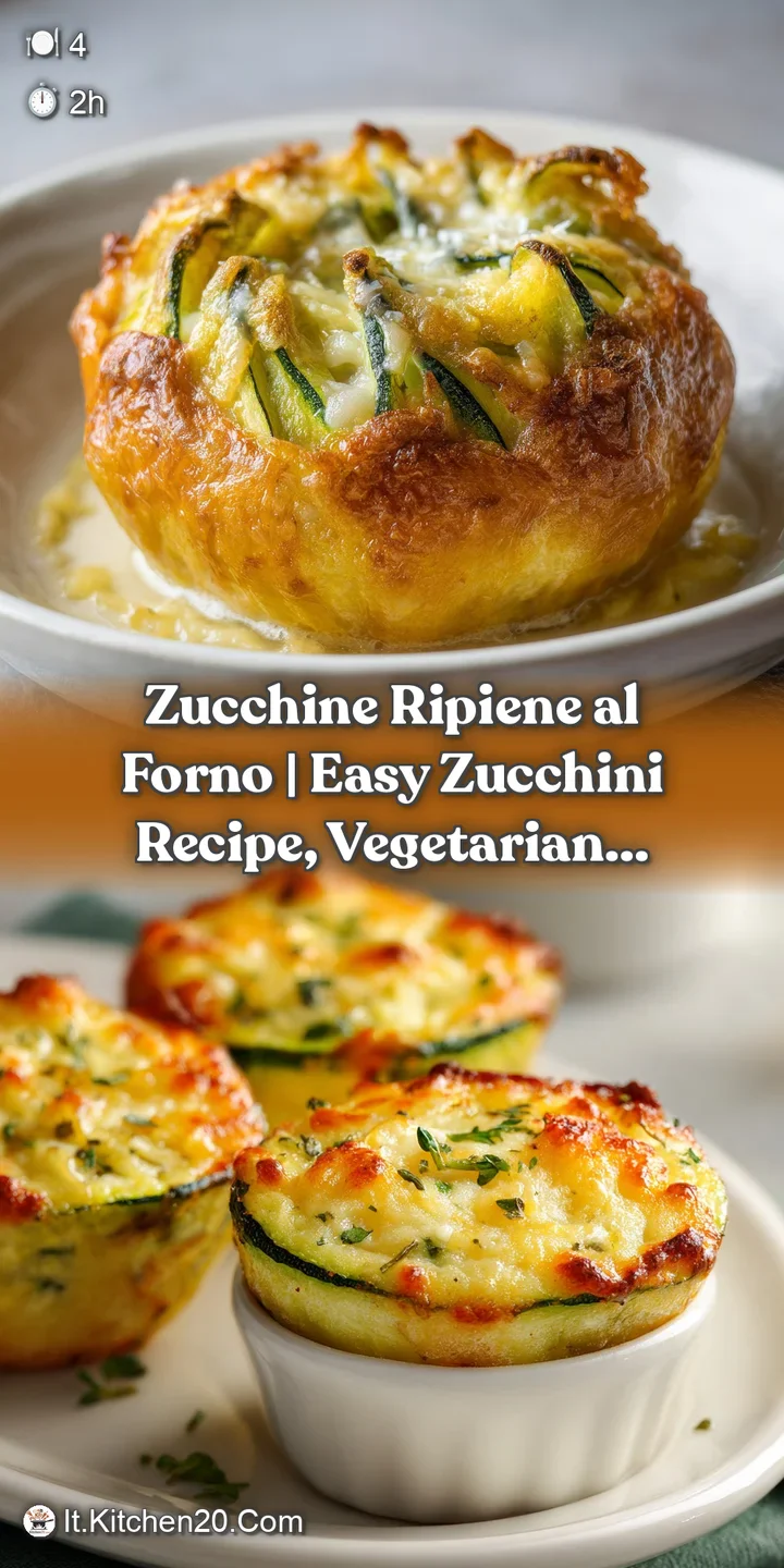 Close-up of a perfectly baked zucchini boat, its glossy filling peeking through a golden crust.