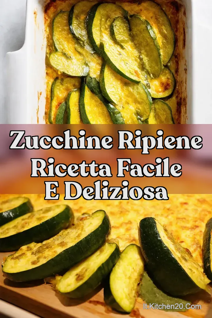 Zucchine Ripiene Ricetta Facile e Deliziosa