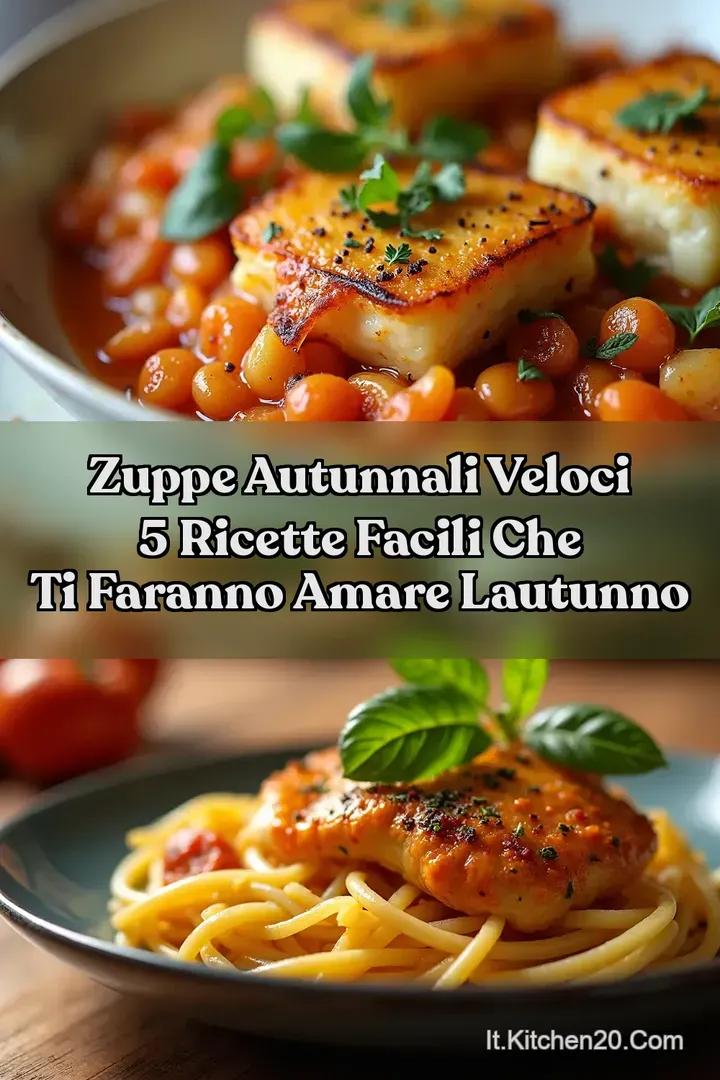 Zuppe Autunnali Veloci 5 Ricette Facili che Ti Faranno Amare lAutunno