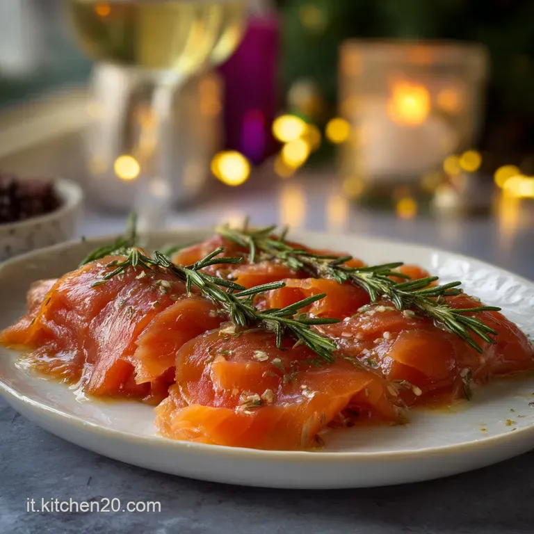 Antipasto di Natale al Salmone: Festive e Facile