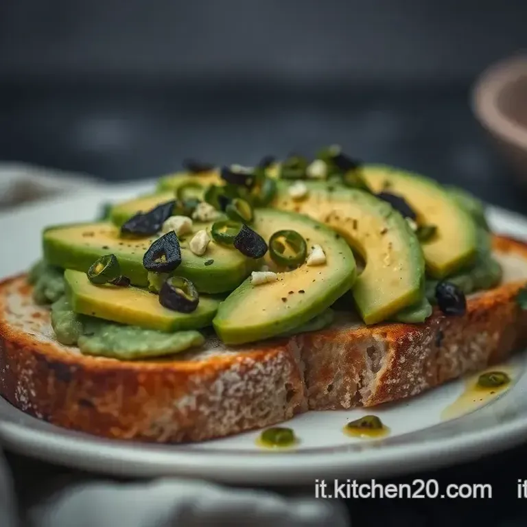 Avocado Toast alla Mediterranea