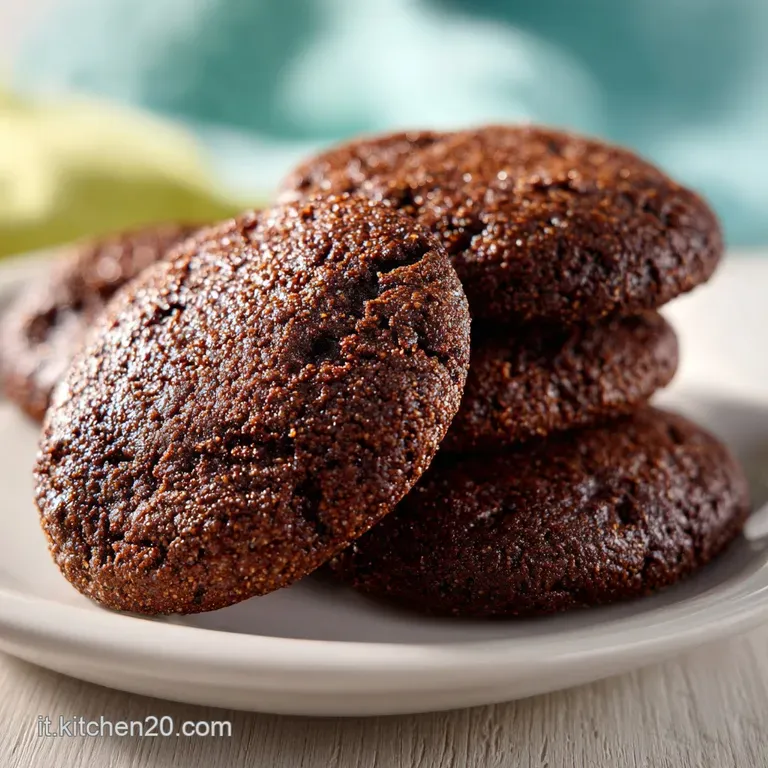 Biscotti al Cioccolato: Croccanti Fuori e Morbidi Dentro
