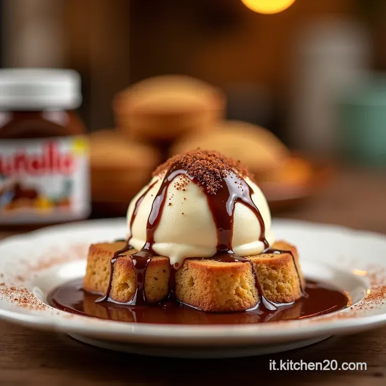 Biscotti Gelato Alla Nutella Un Sogno Estivo presentation