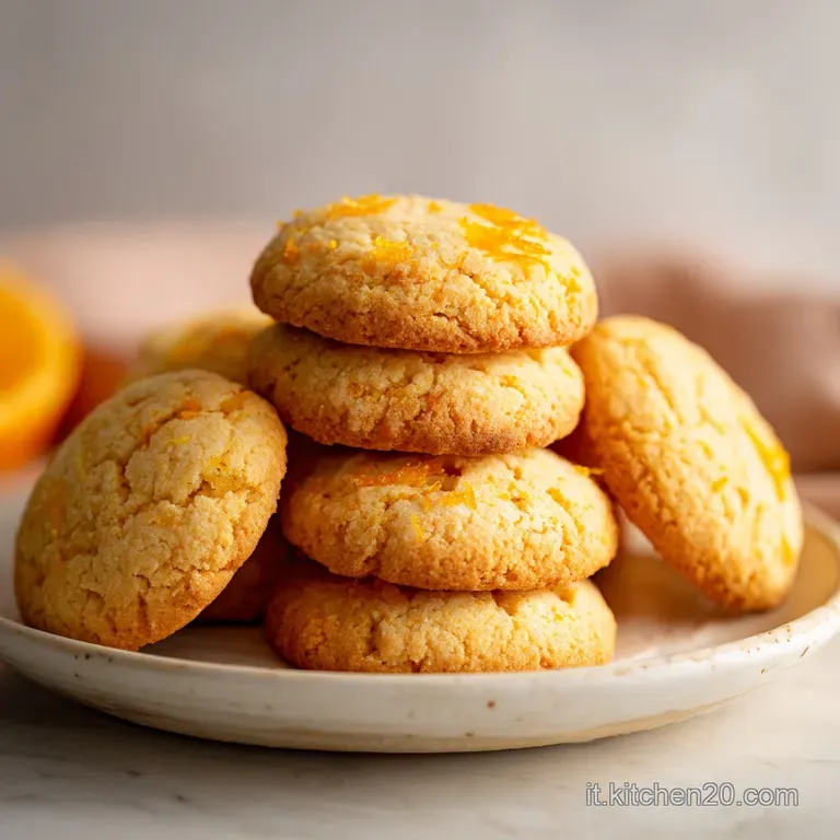 Biscotti all Arancia Morbidi e Profumati