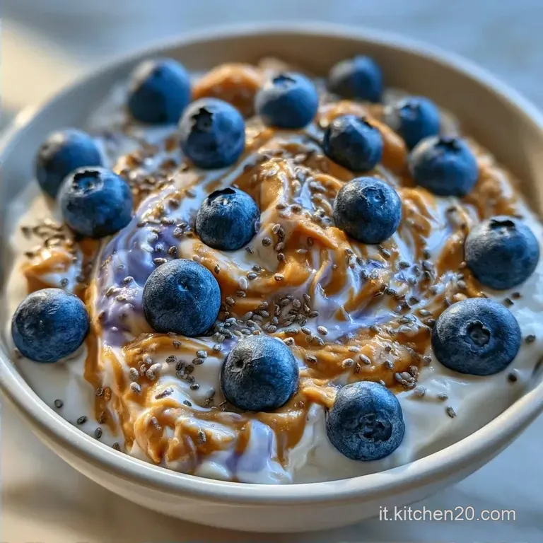 Bowl Yogurt Proteica con Burro d Arachidi