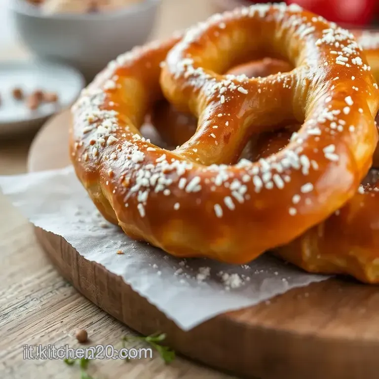 Brezel Bavaresi Perfetti: Croccantezza E Sapore Autentico presentation