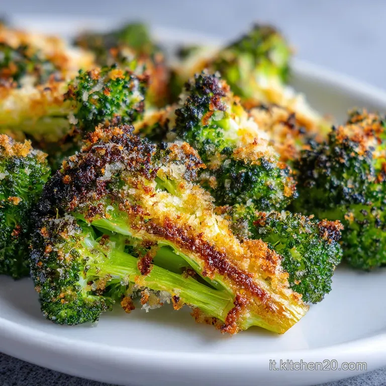 Ricetta con Broccoli al Forno Croccanti