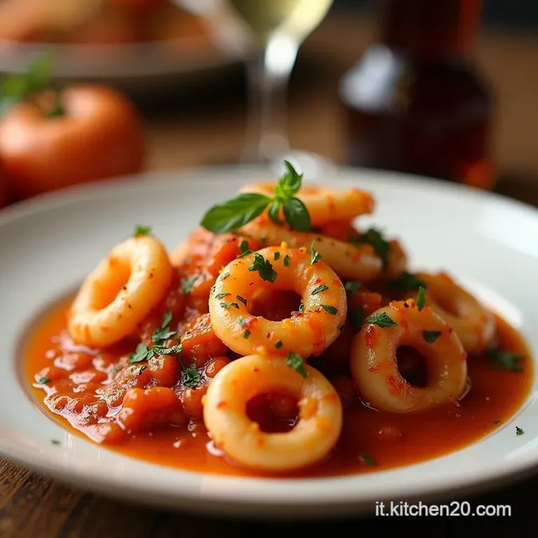 Calamari Ripieni Al Sugo La Ricetta Classica Che Profuma Di Casa presentation