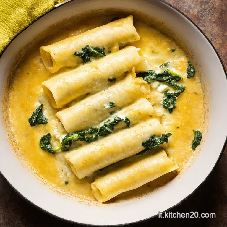 Cannelloni Ricotta e Spinaci