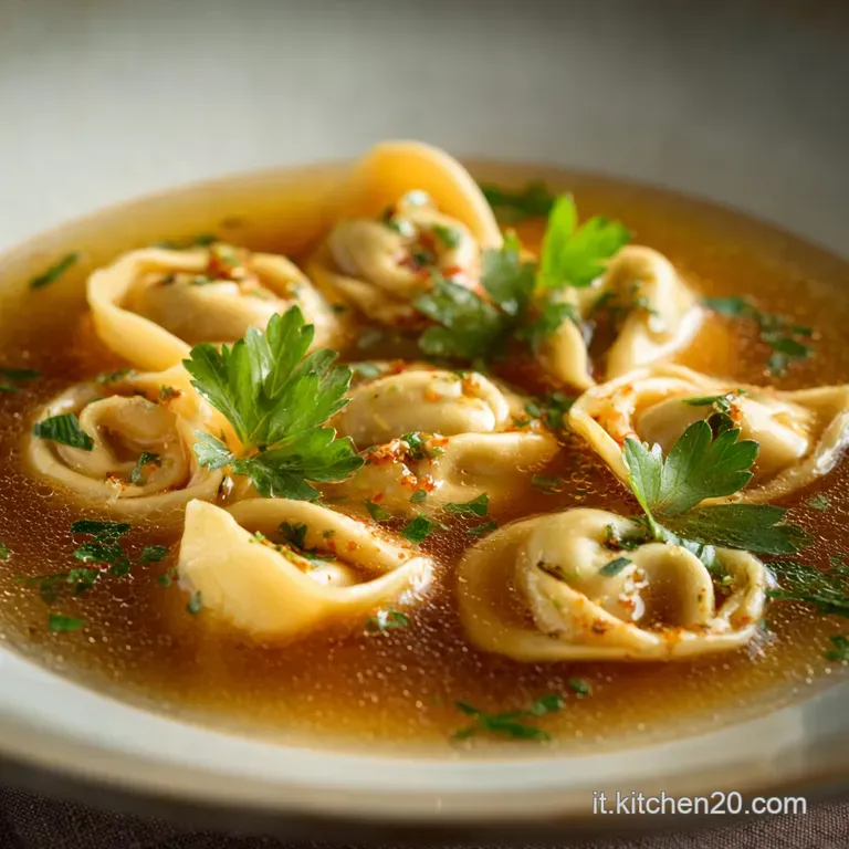 Menu di Natale Tradizionale: LAnima del Pranzo Cappelletti in Brodo