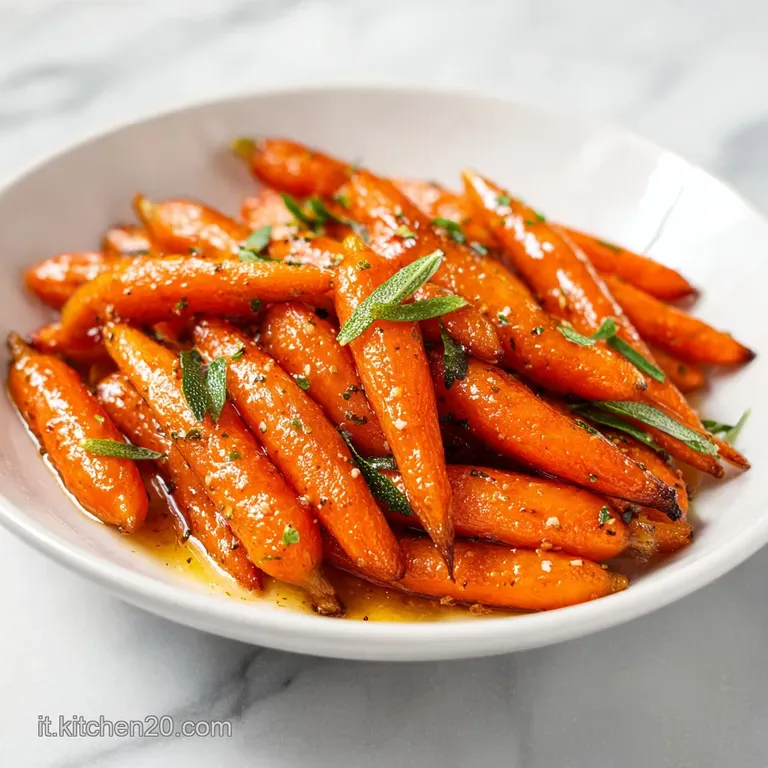 Carote Glassate: Miele e Balsamico