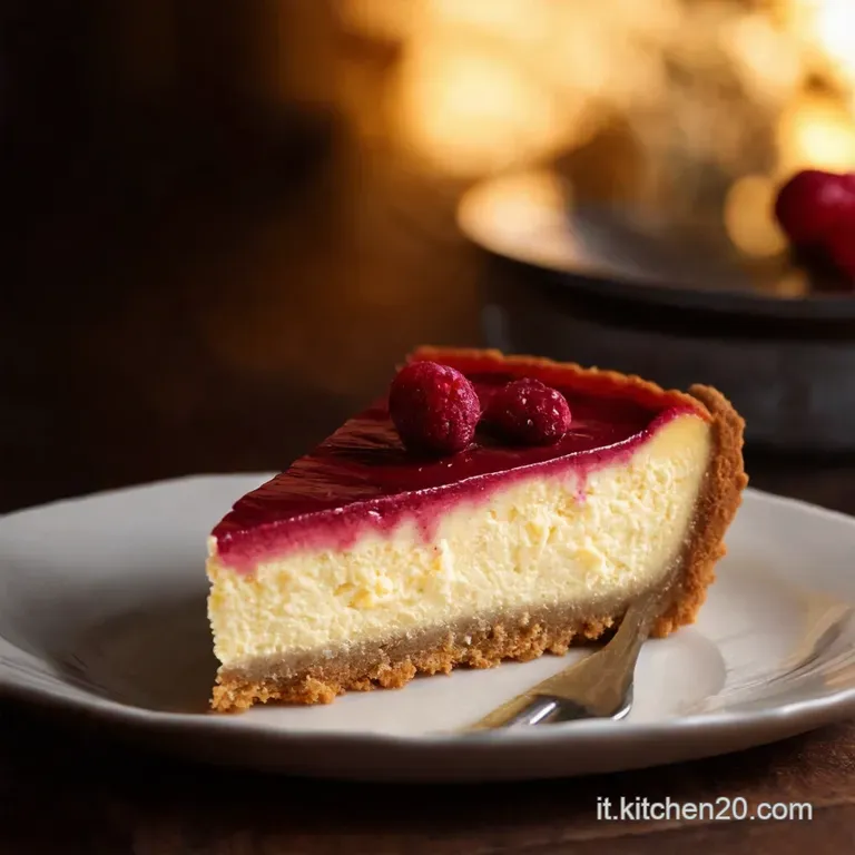 Cheesecake Ai Frutti Di Bosco Freschezza E Delizia presentation