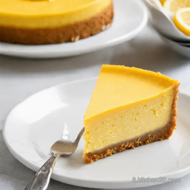 Cheesecake al Limone Un Soffio di Costiera