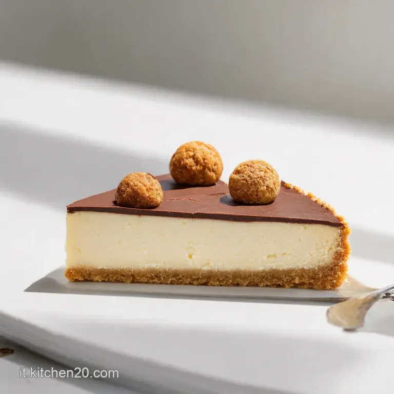 Cheesecake Amaretti e Cioccolato Bianco Un Sogno Italiano