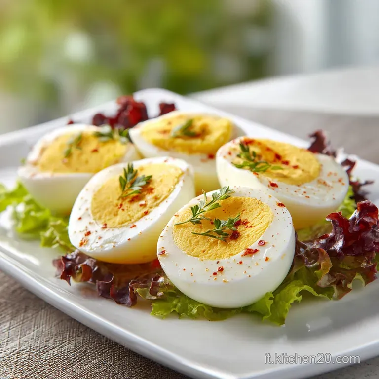 Uova Sode: Guida alla Cottura Perfetta