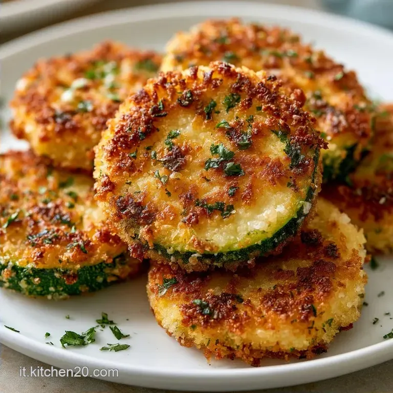 Contorno Di Zucchine Croccanti Al Forno