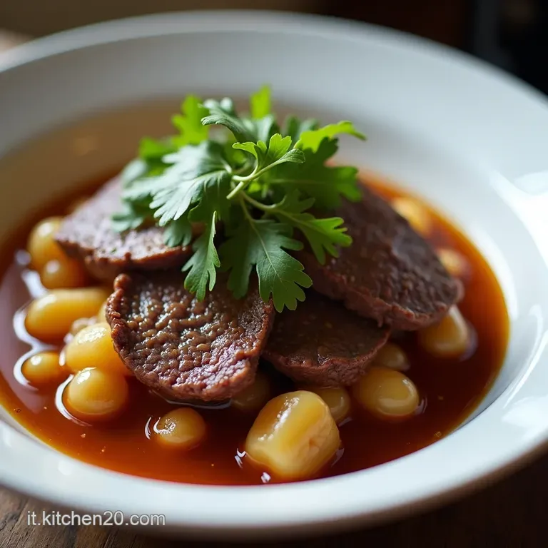 Corned Beef alla Guinness e Cavolo Verza