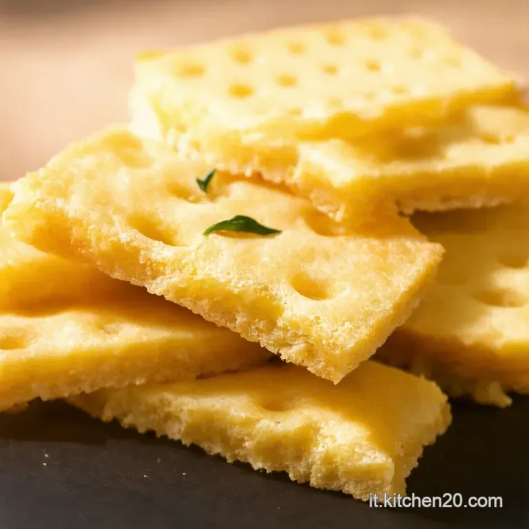 Cracker al Parmigiano Reggiano e Rosmarino