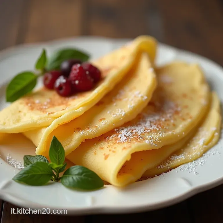 Cr&ecirc;pes Sottili come un Sospiro La Ricetta Classica Francese Facile e Veloce