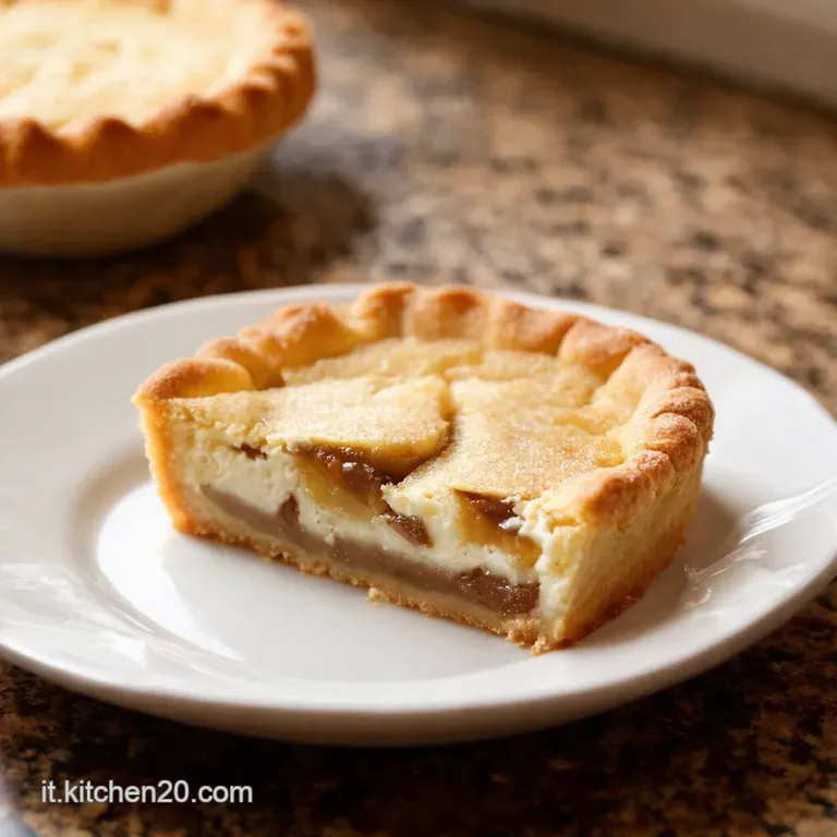 Crostata Abbraccio Goloso Mandorle Ricotta E Nutella presentation