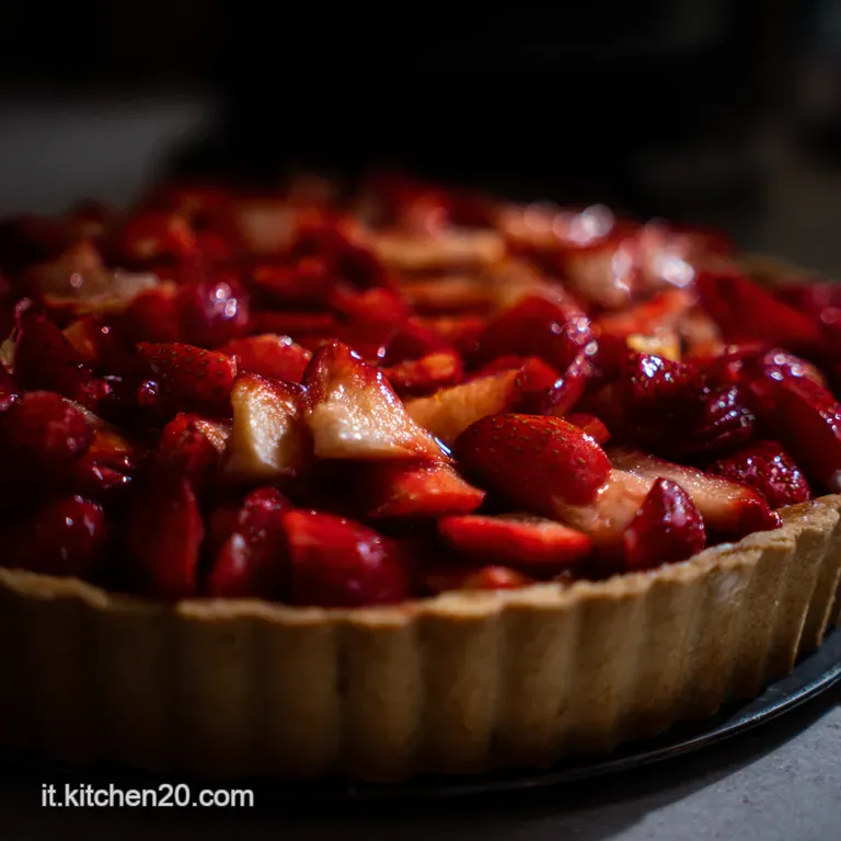Crostata di Frutta Fresca con Crema Pasticcera