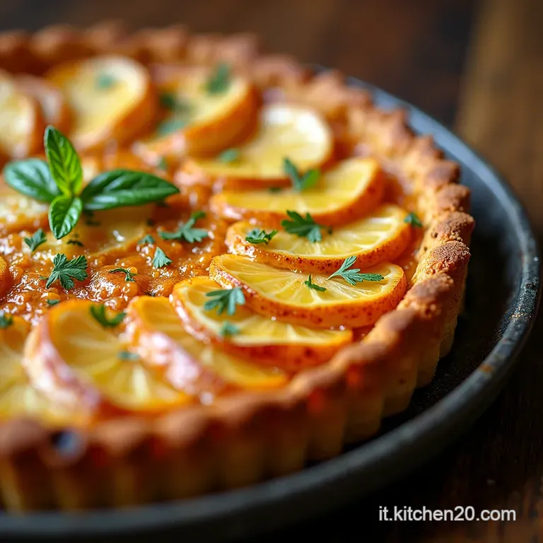 Crostata di Grano Saraceno e Pere Un Classico Senza Glutine