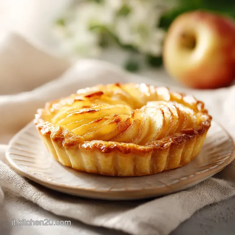 Crostata di Mele: Frolla Friabile e Cuore Fondente