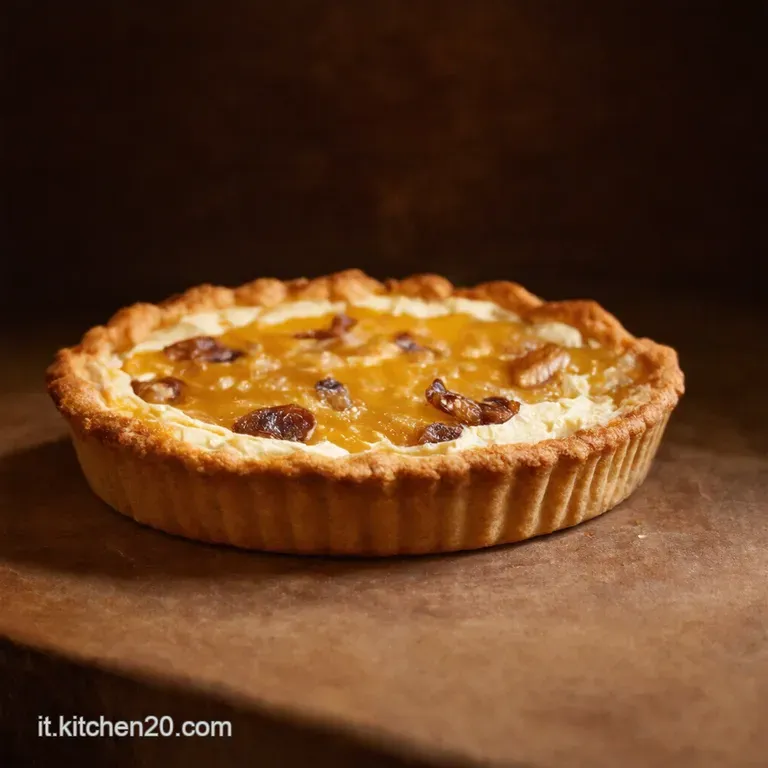 Crostata Di Mele E Noci Con Mascarpone presentation